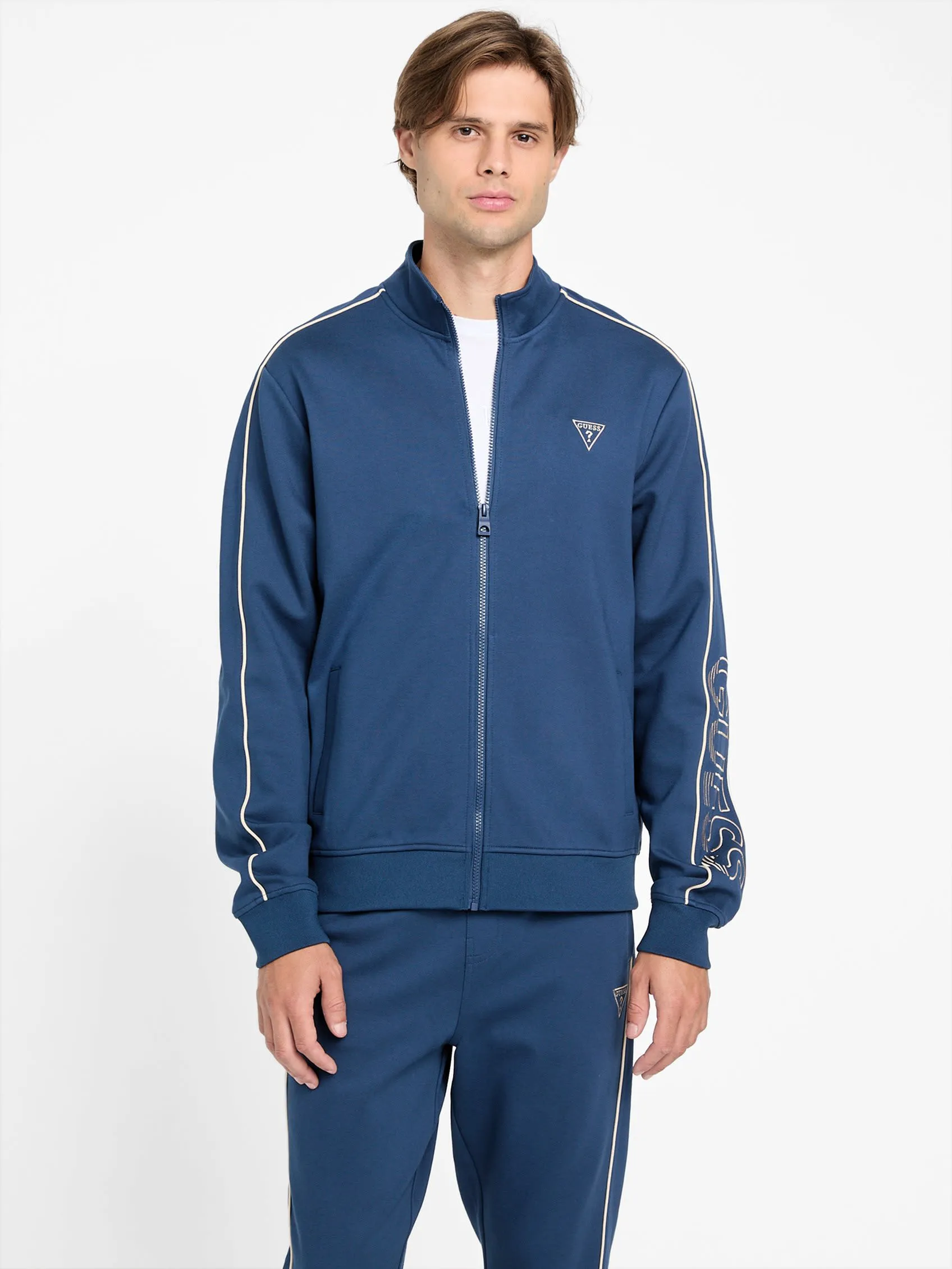 Jose Logo Reißverschlussjacke