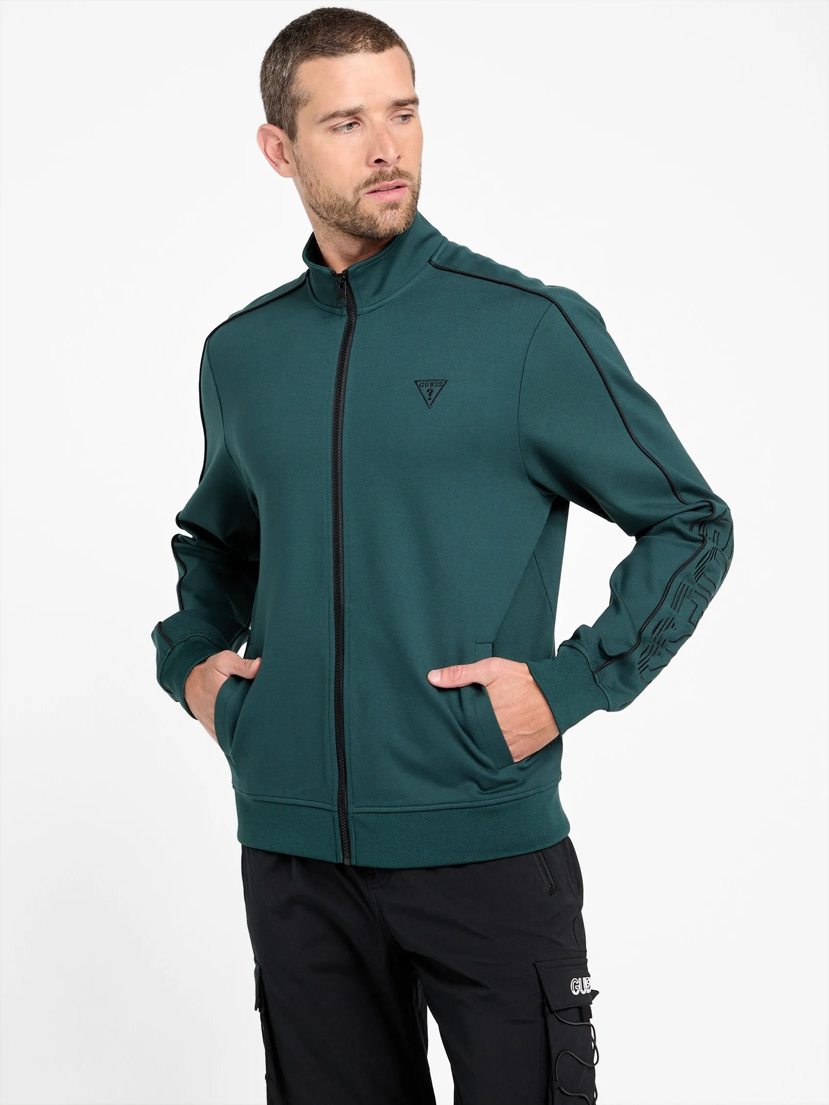 Jose Logo Reißverschlussjacke