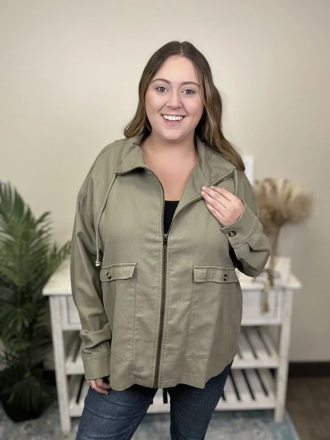 Legende Der Nacht Damen Klassische Cropped Reißverschluss Jacke