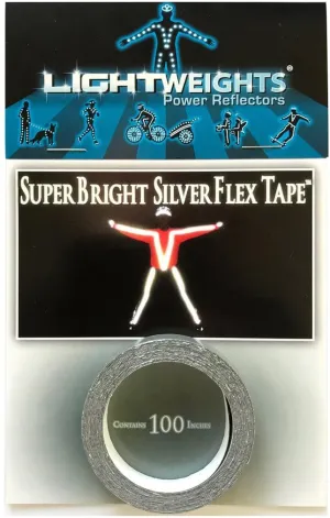 Leichte Power-Reflektoren - Helles Silber Flex Tape    