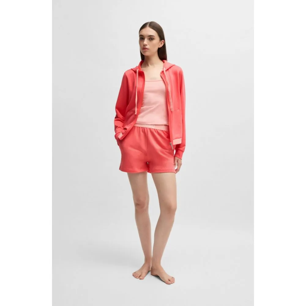 Logo-Bund Shorts aus Frottee