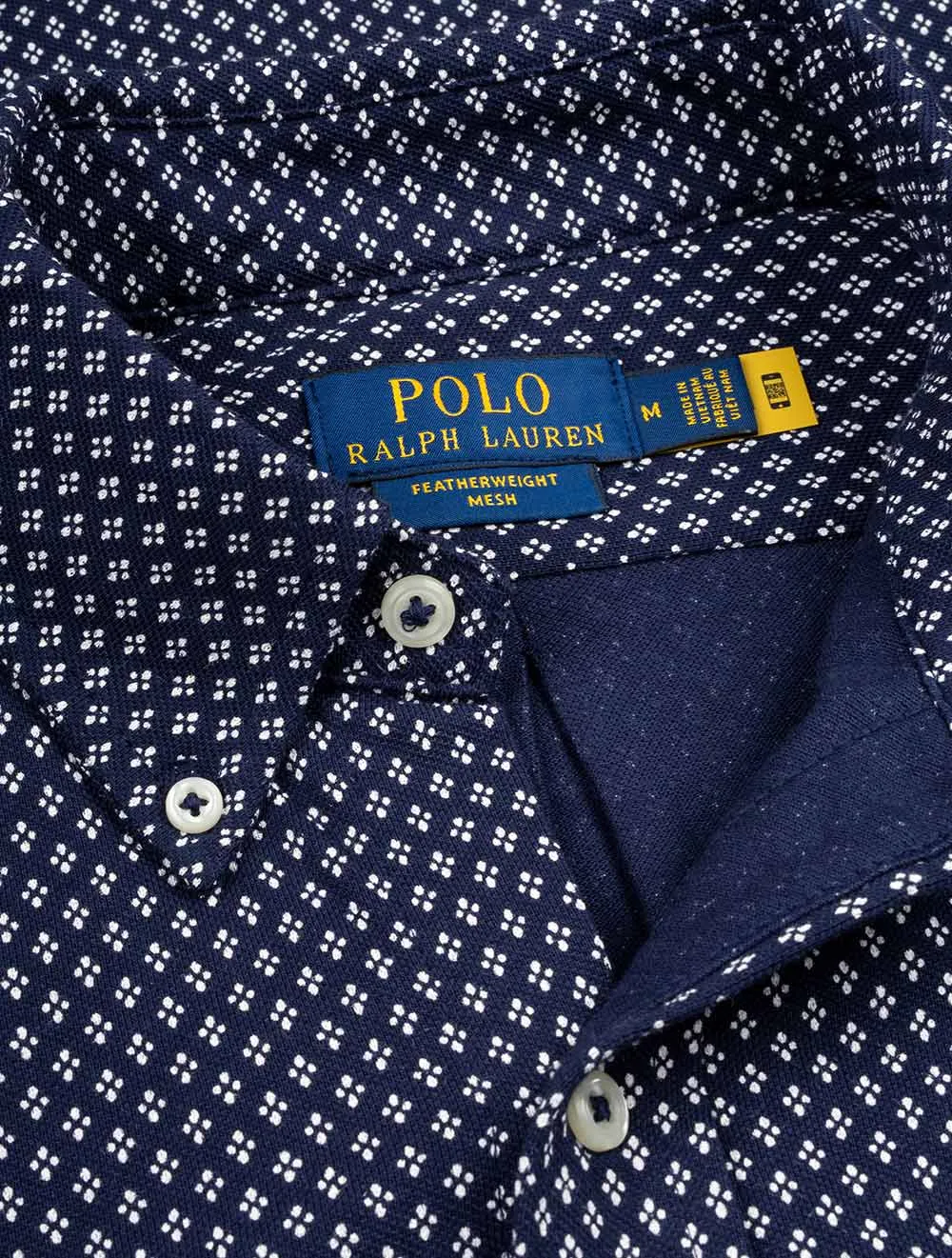Langarm-Mesh-Sportshirt Cruise Navy