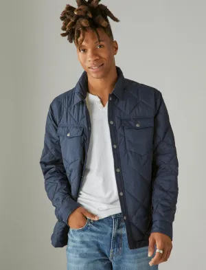 Lucky Brand Nylon Steppjacke mit Daunenfüllung Marineblau Lucky Brand
