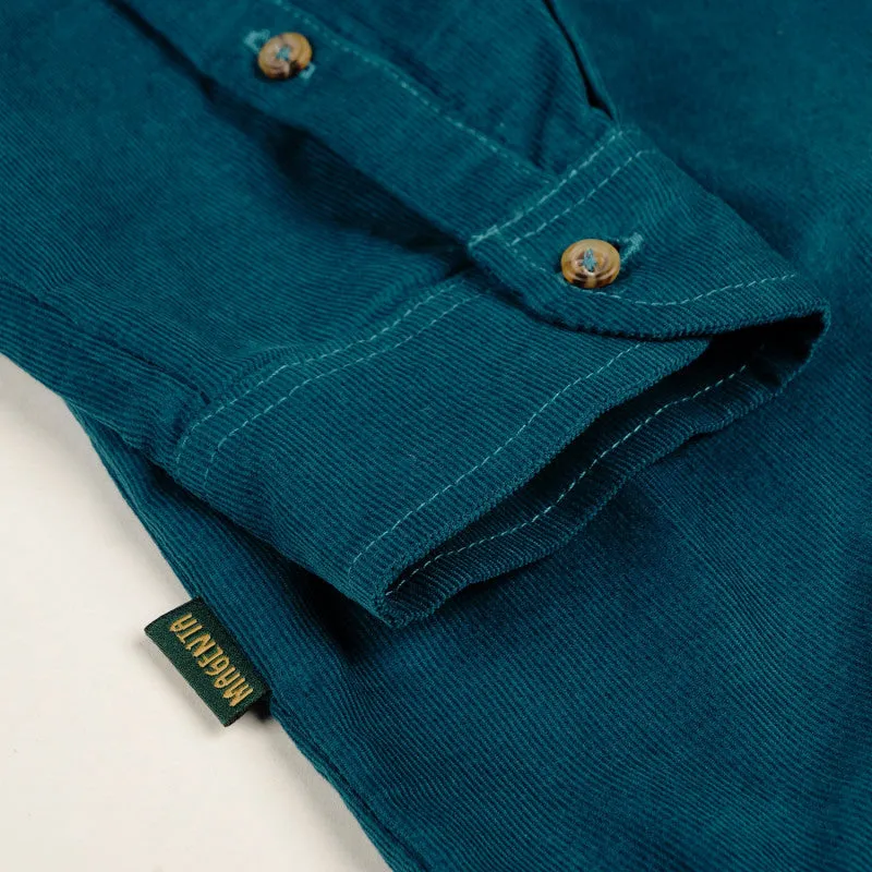 MAGENTA - PWS KORDELSHIRT PETROLBLAU