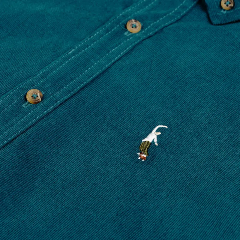 MAGENTA - PWS KORDELSHIRT PETROLBLAU
