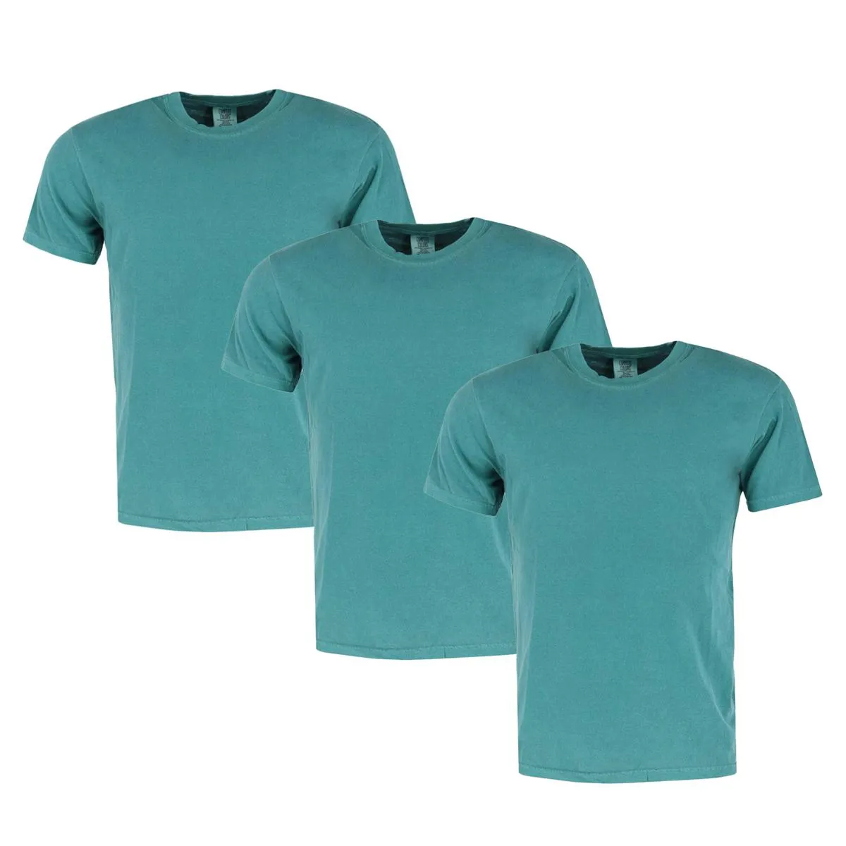 Herren Comfort Colors gefärbtes Kurzarm-T-Shirt (3er Pack)