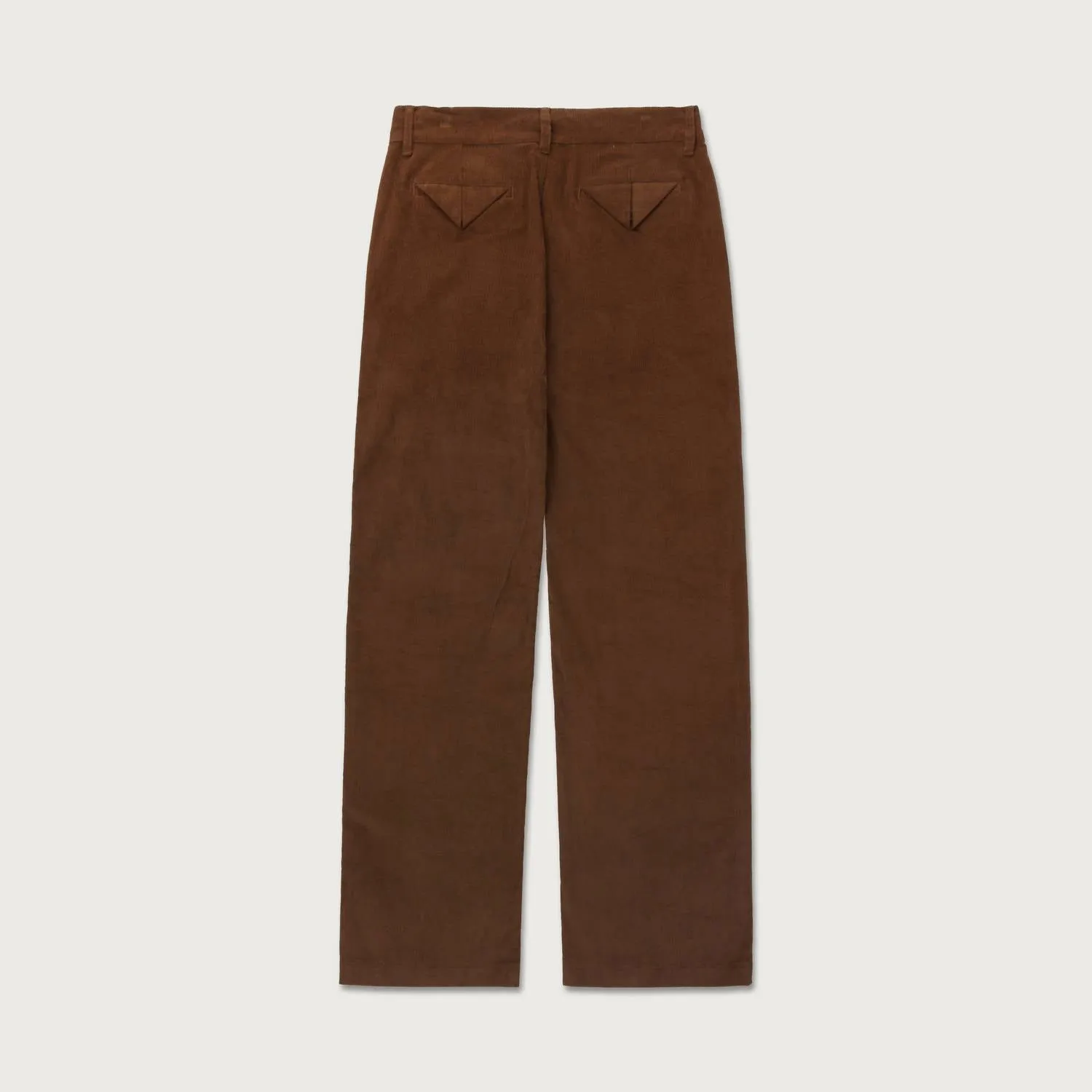 Herren-Hose mit Bügelfalte in Braun