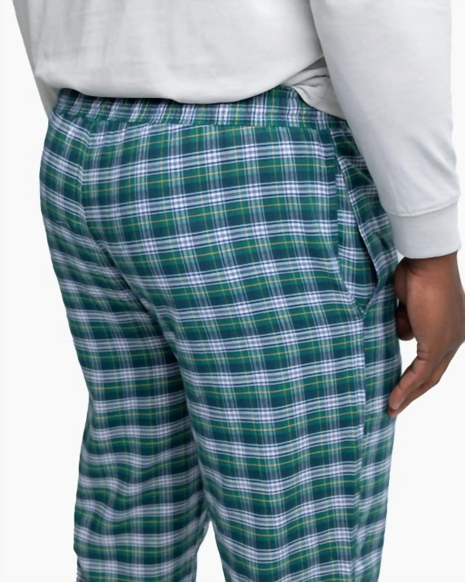 Herren Highmark Karo Haushose in Georgian Bay Grün