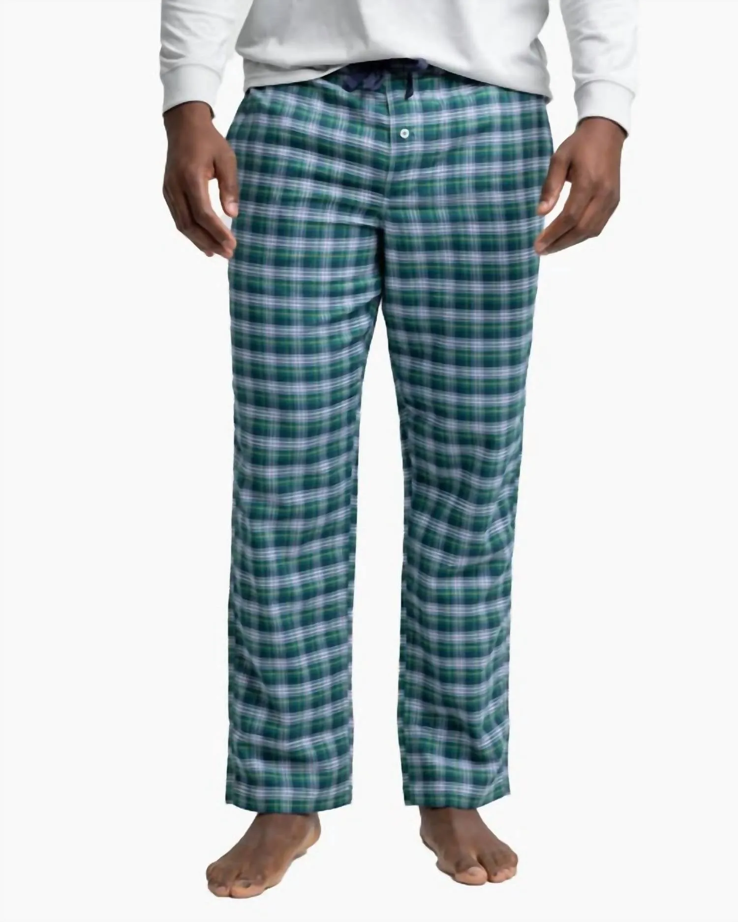 Herren Highmark Karo Haushose in Georgian Bay Grün