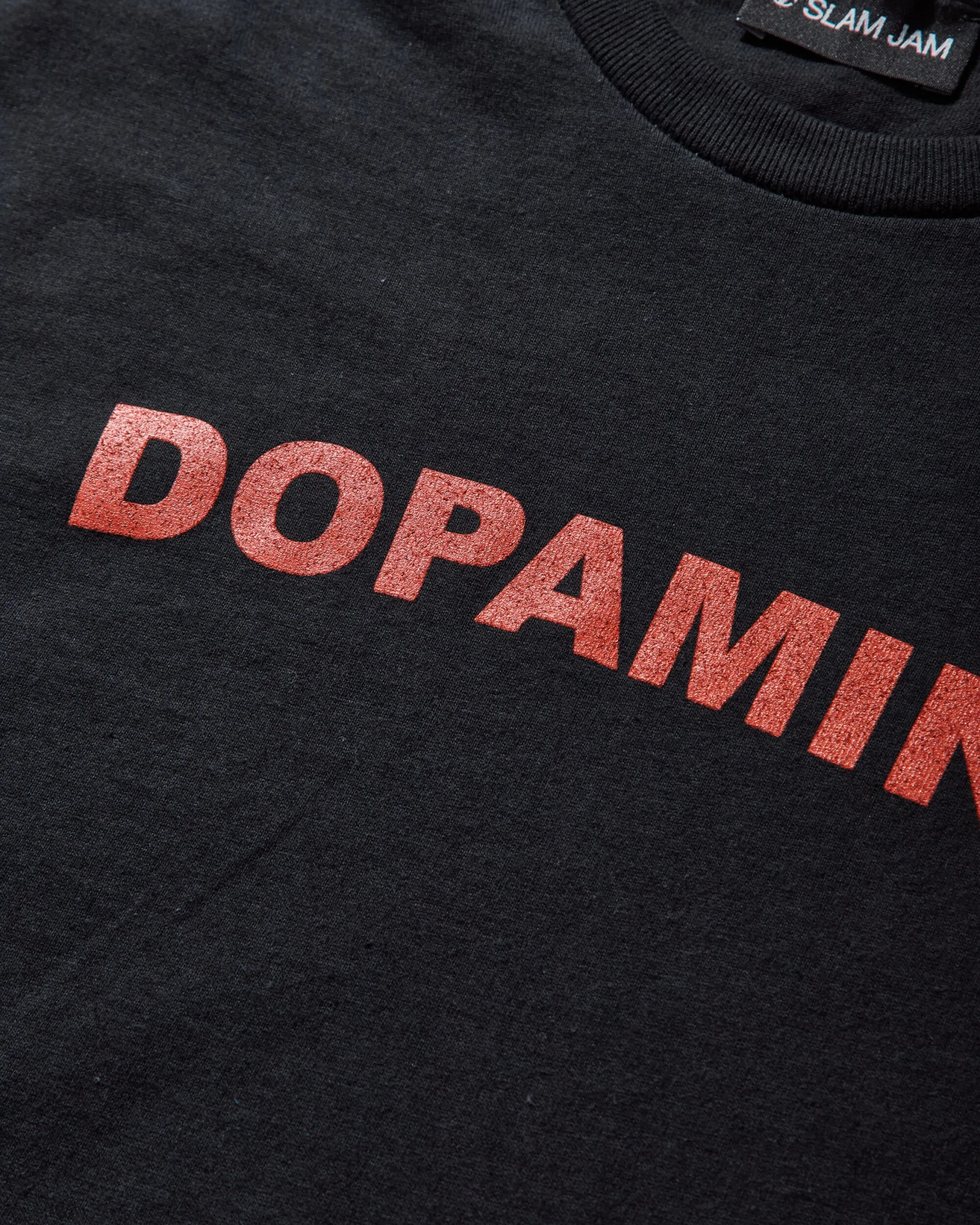 Herren ILL-STUDIO Dopamin T-Shirt Schwarz