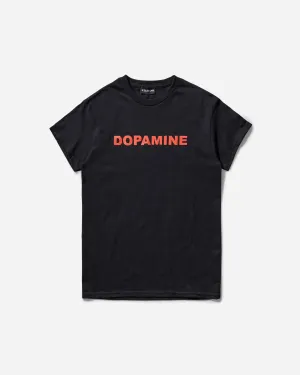 Herren ILL-STUDIO Dopamin T-Shirt Schwarz