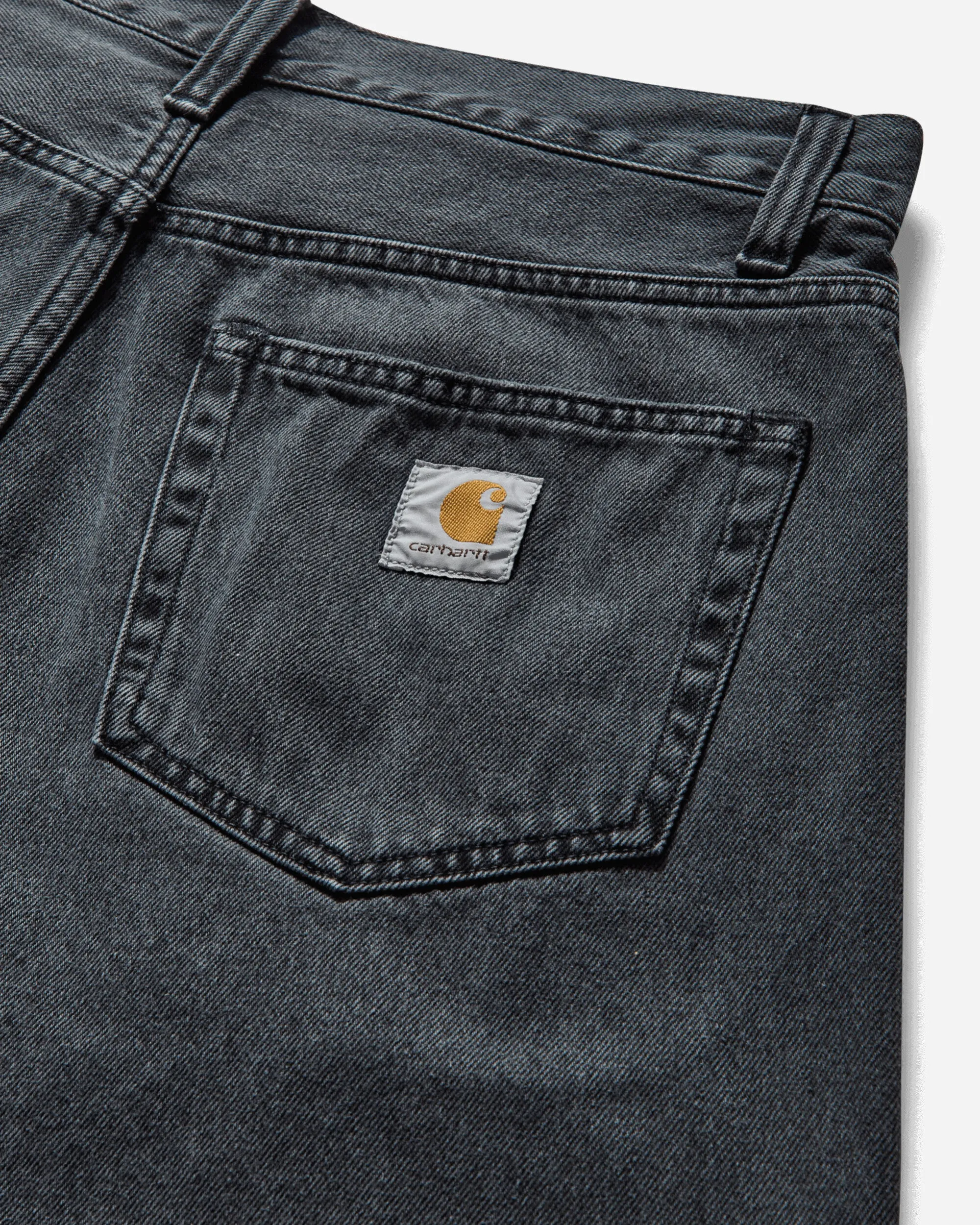 Herren Landon Shorts Schwarz (Heavy Stone Washed)
