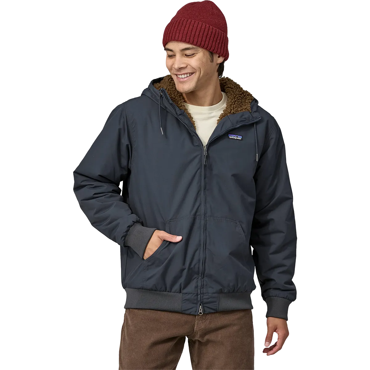 Herren Ismus Kapuzenpullover mit Futter von Patagonia