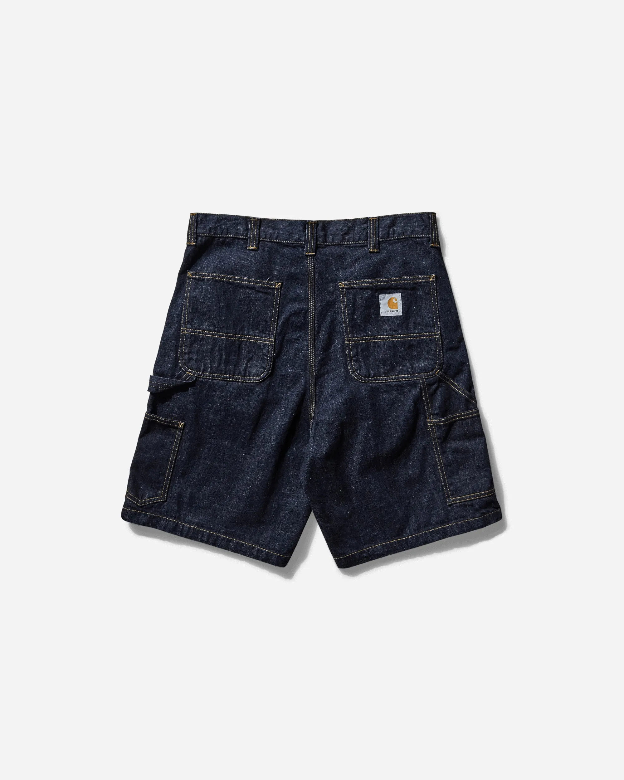 Herren OG Single-Knie-Shorts Blau (Gewaschen)