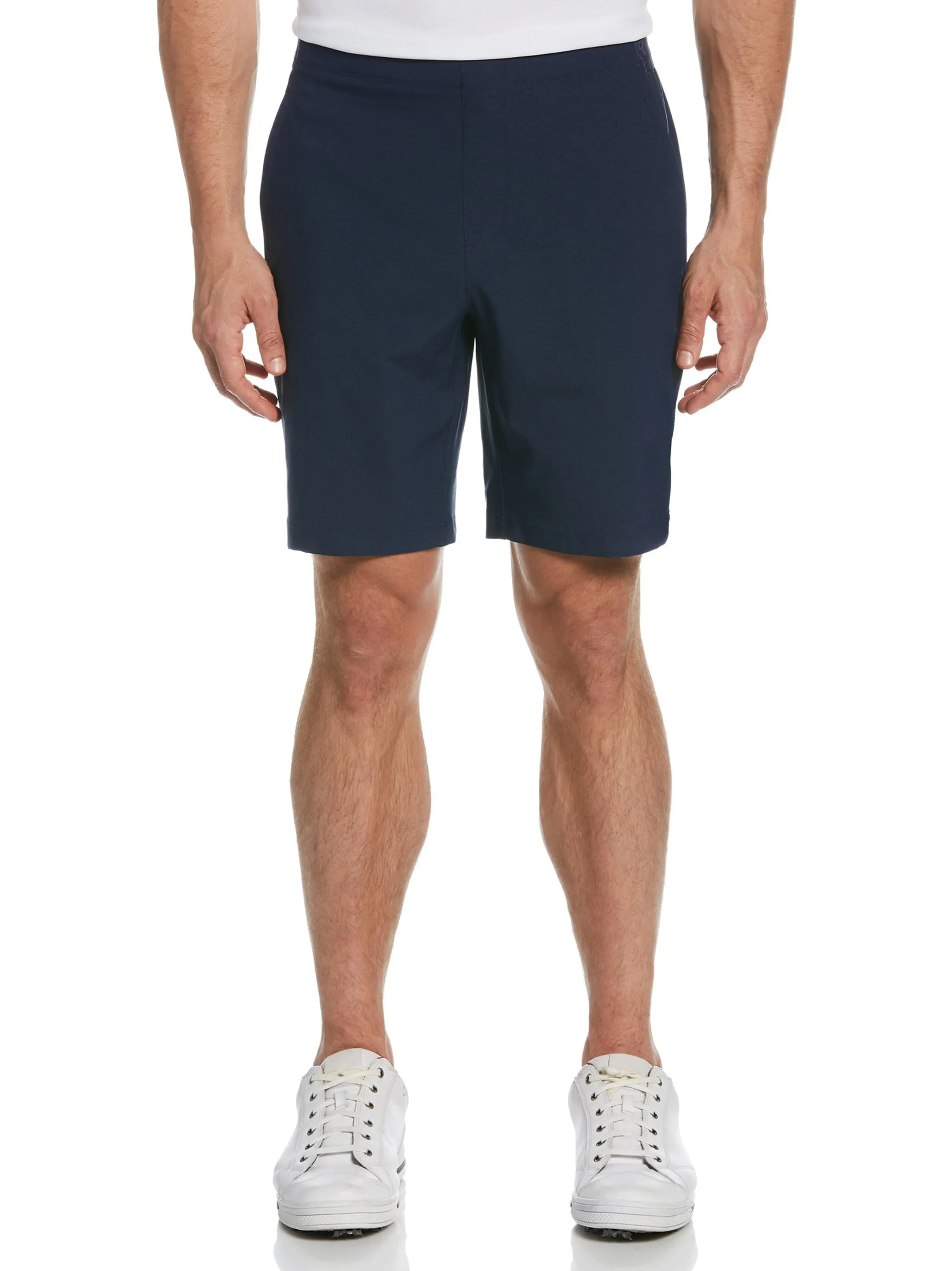 Herren Golf Shorts, Einfarbig, Marineblau
