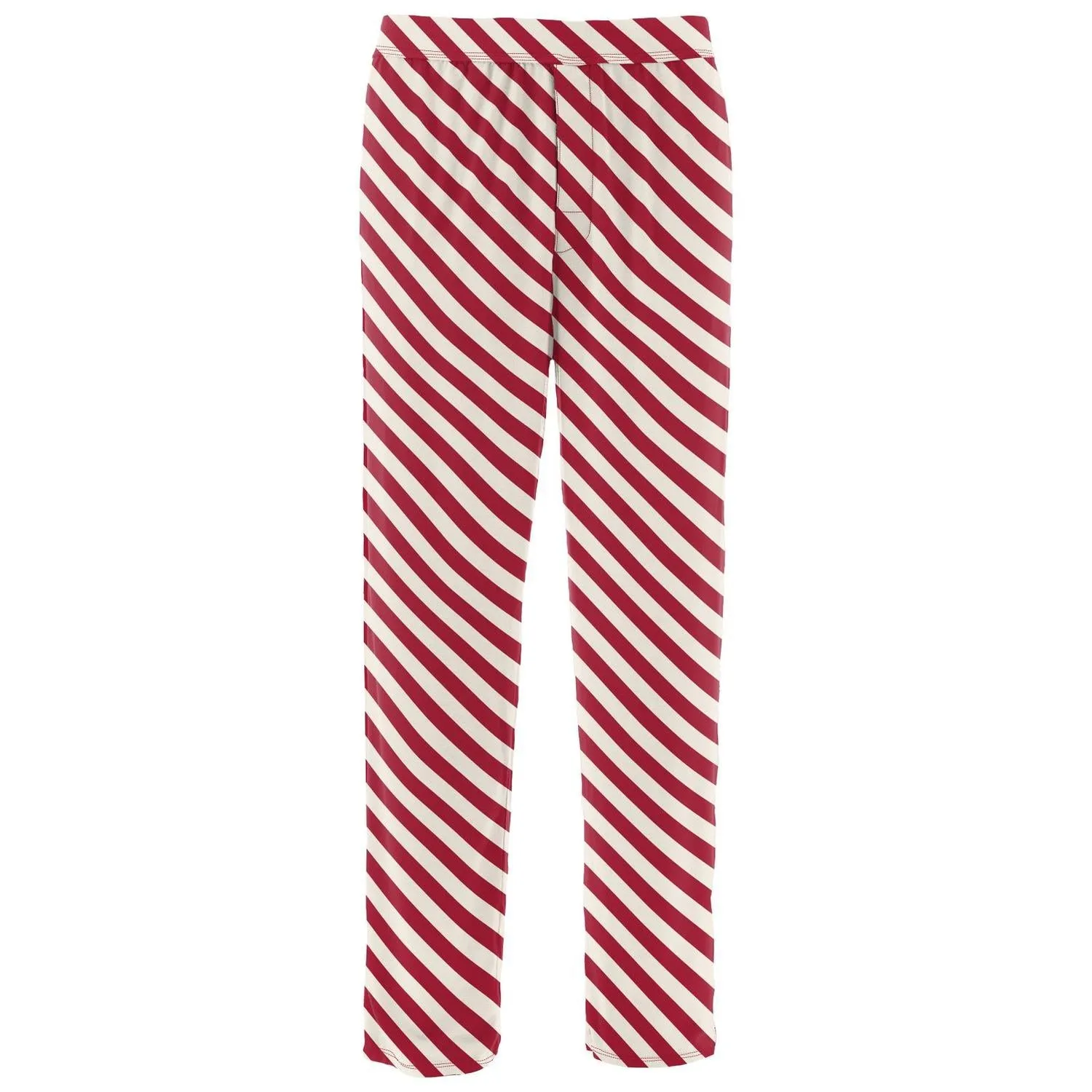 Herren-Pyjamahose mit Druck in Zuckerstangen-Optik