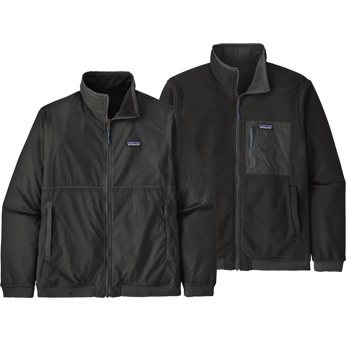 Patagonia Herren Reversible Microdini Jacke mit Schale