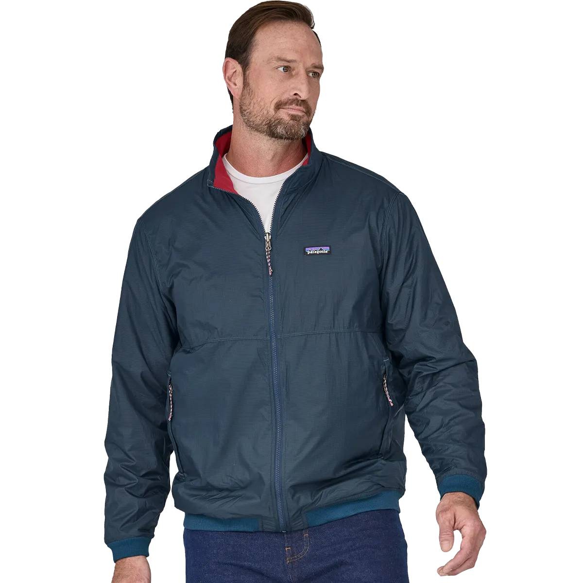 Patagonia Herren Reversible Microdini Jacke mit Schale