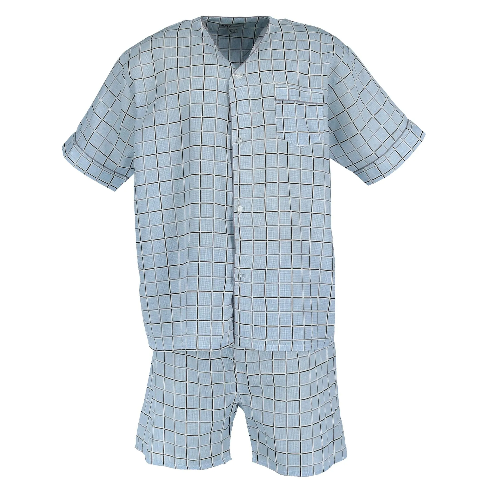Herren-Pyjama-Set mit kurzen Ärmeln und kurzen Beinen