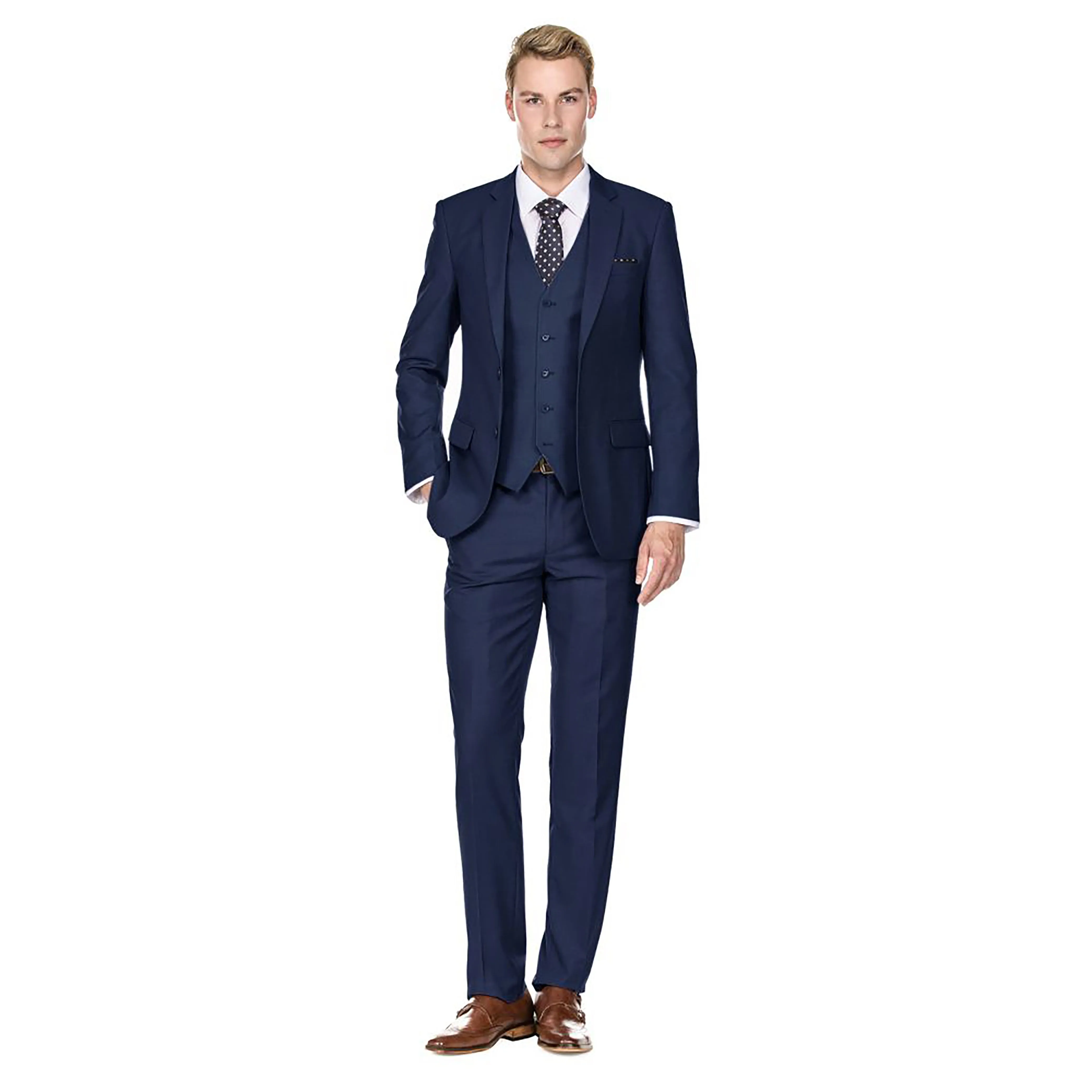 Herren Signature 3-teiliger Slim Fit Anzug
