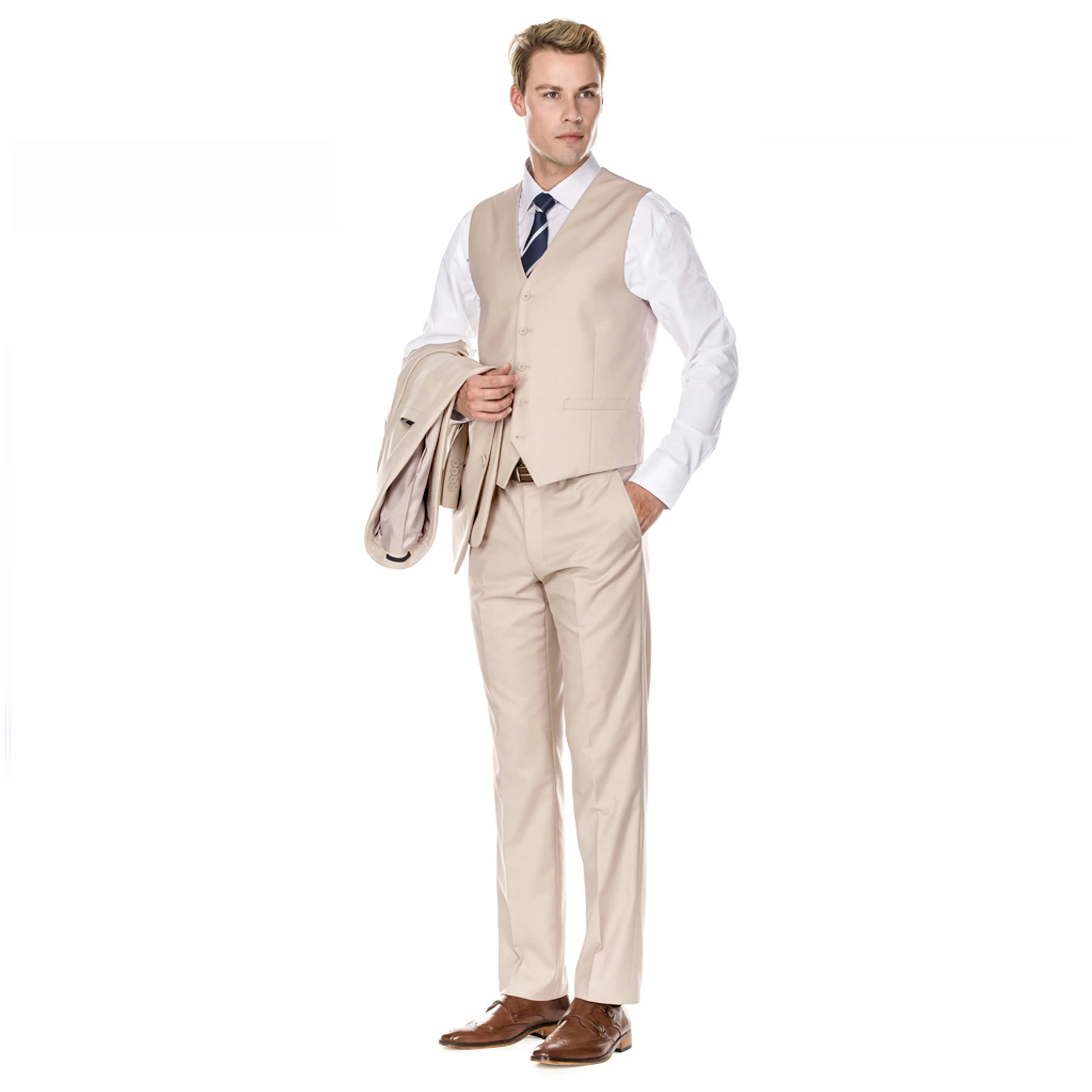 Herren Signature 3-teiliger Slim Fit Anzug