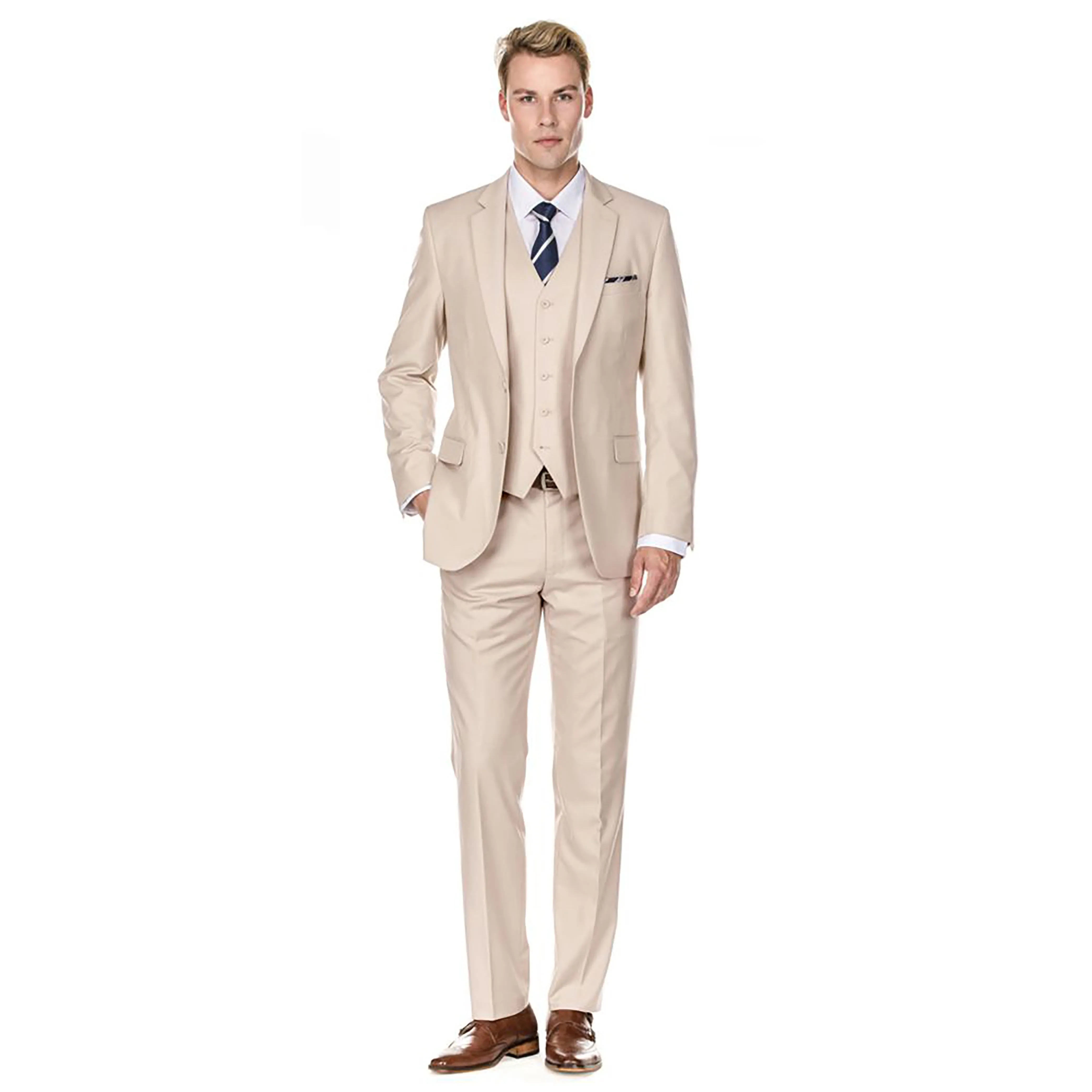 Herren Signature 3-teiliger Slim Fit Anzug