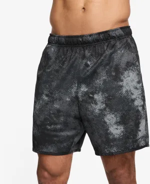 Herren Fitnessshorts 7 Zoll ungefüttert in Tarnoptik