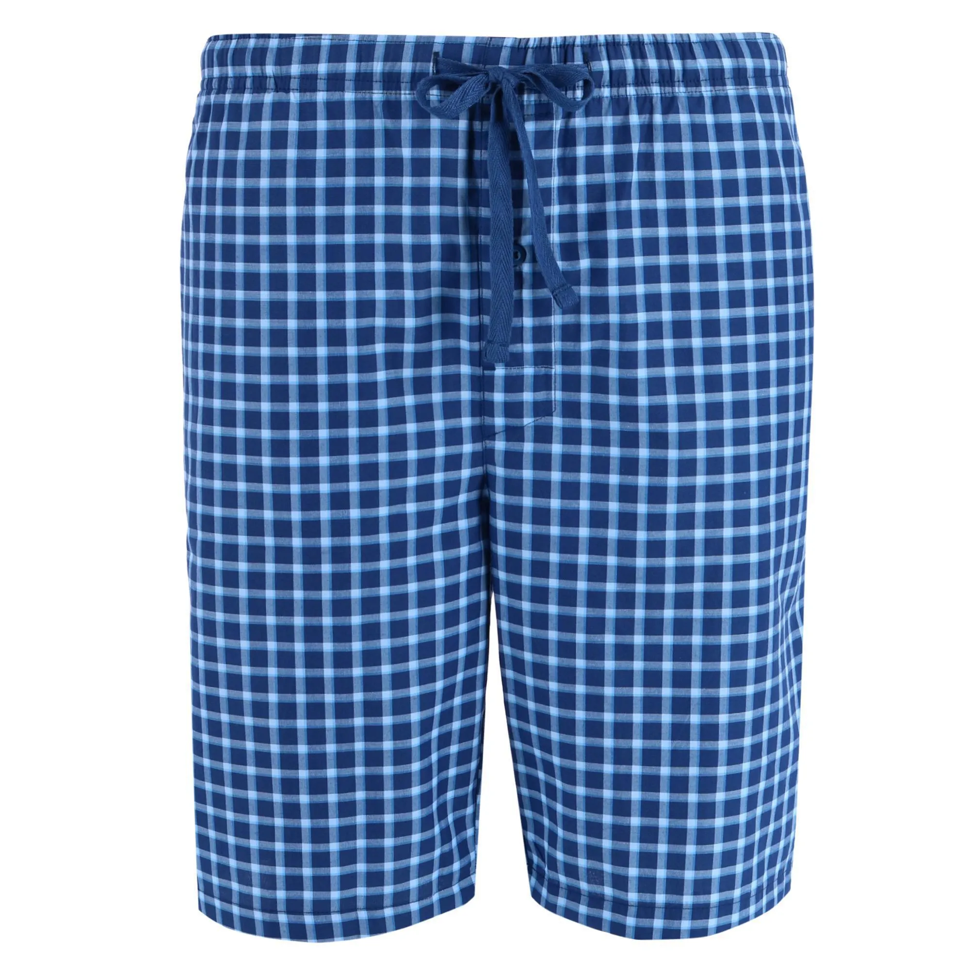 Herren Baumwoll-Schlafshorts aus Webstoff