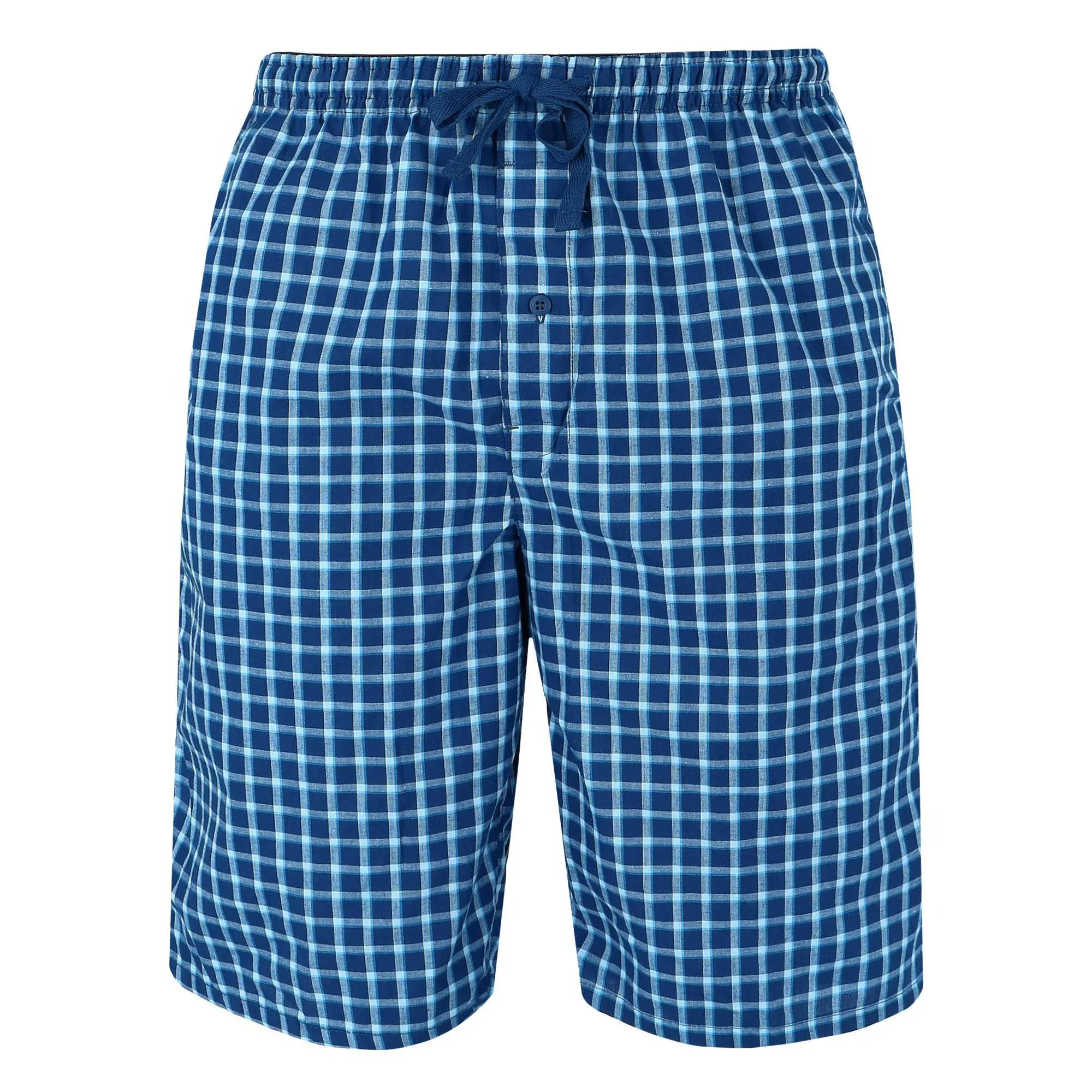 Herren Baumwoll-Schlafshorts aus Webstoff