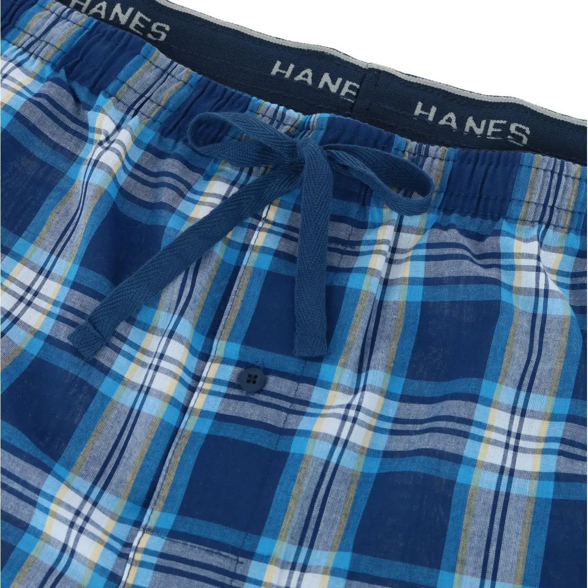 Herren Baumwoll-Schlafshorts aus Webstoff