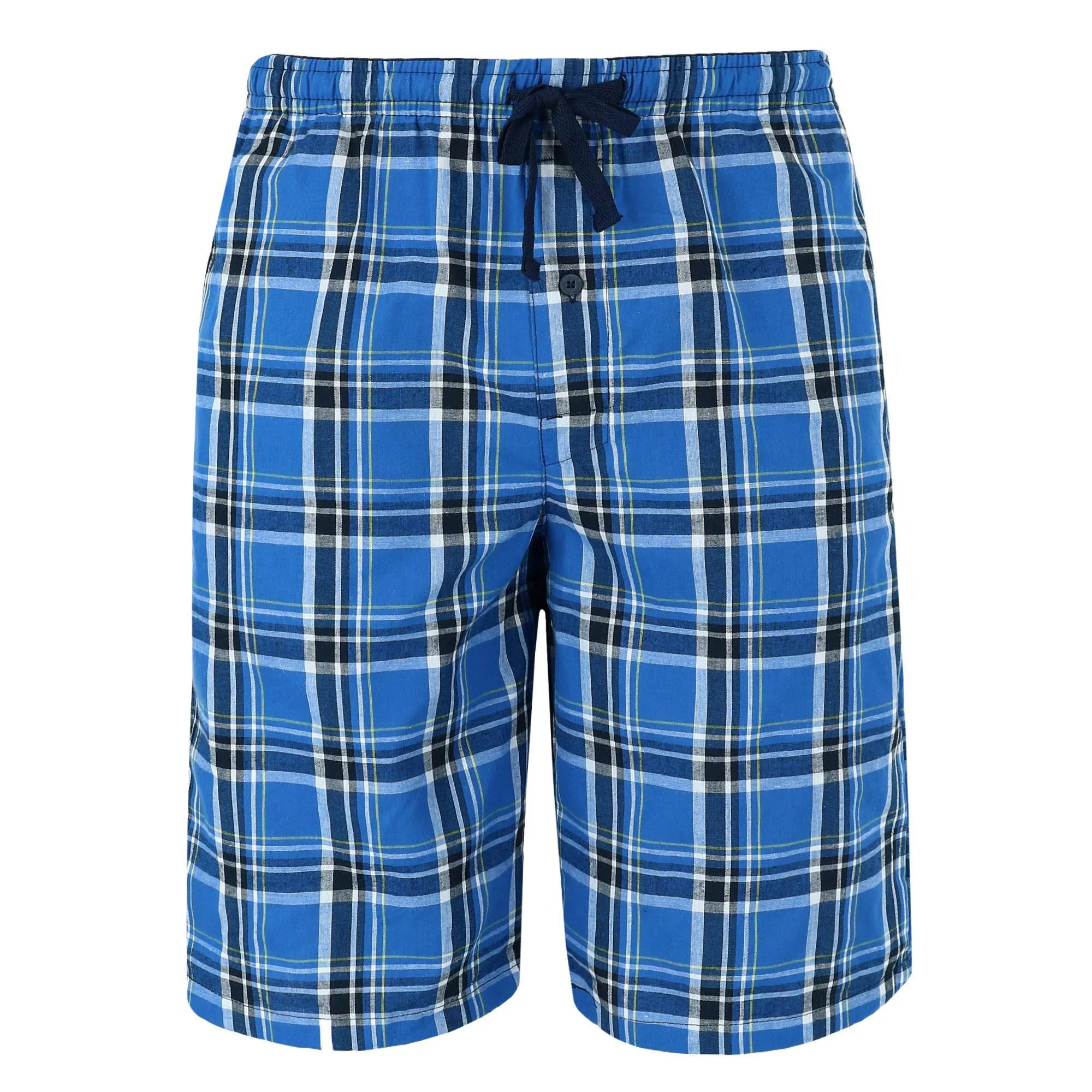 Herren Baumwoll-Schlafshorts aus Webstoff