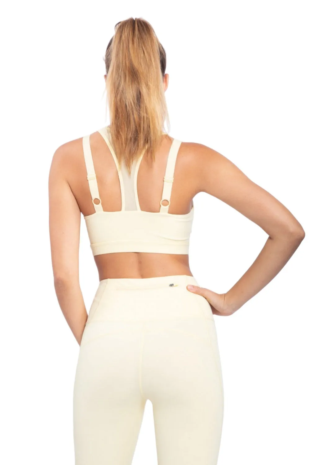 Mono B Mesh Doppelträger-BH-Top AT8008