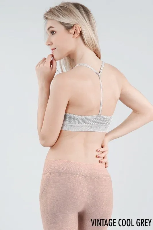 NikiBiki T-Back Bralette mit Doppelträgern Sportbekleidung für Damen - NS7154