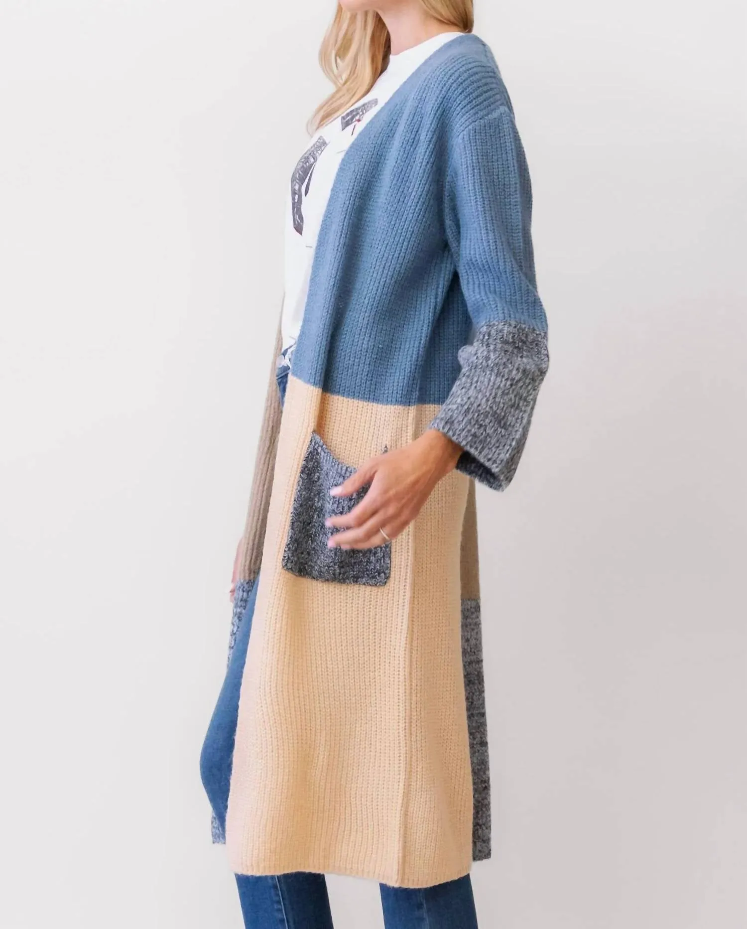 Nomad's Umarmung Cardigan in Braun