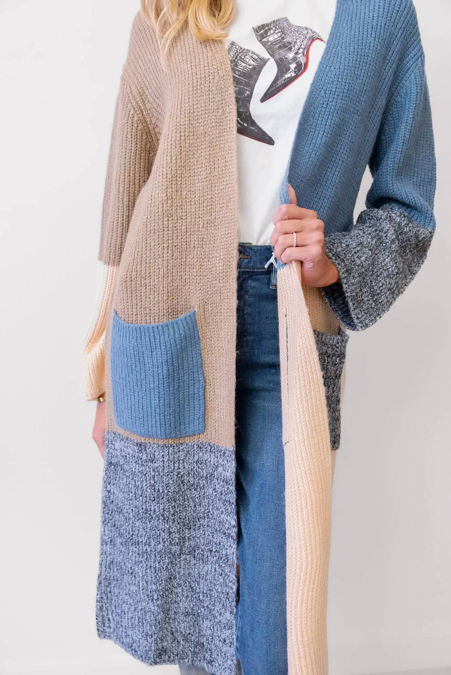 Nomad's Umarmung Cardigan in Braun