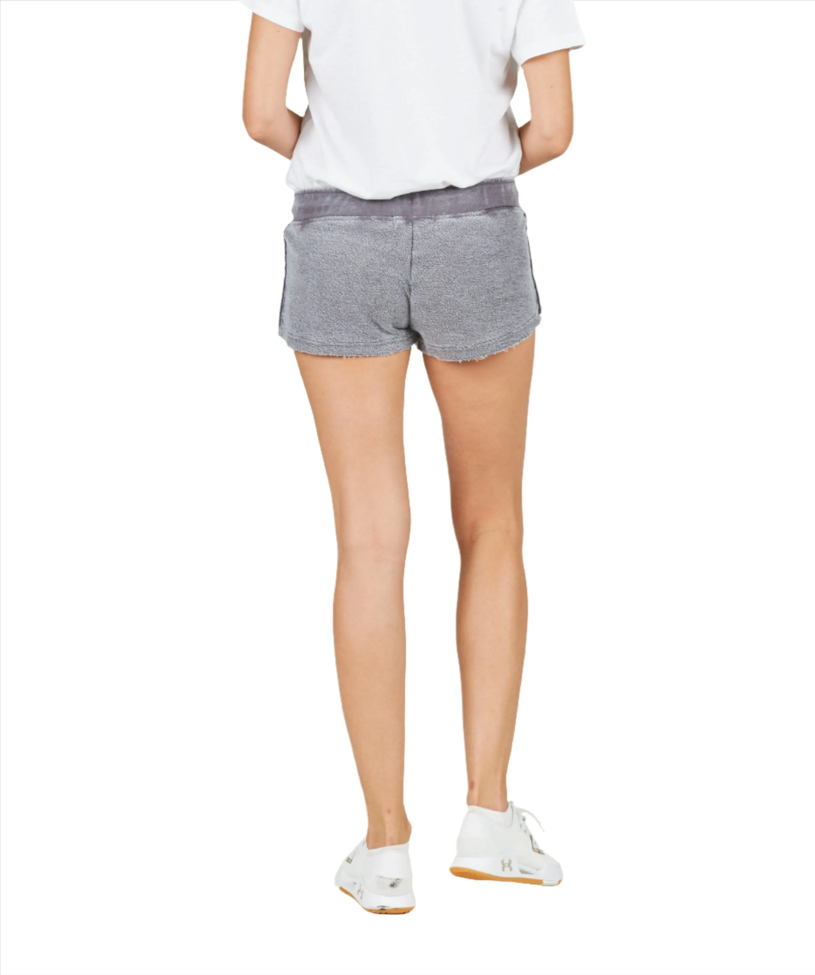 Ocean Drive Beach Bum Burn Out Shorts OD1481 Stahlgrau
