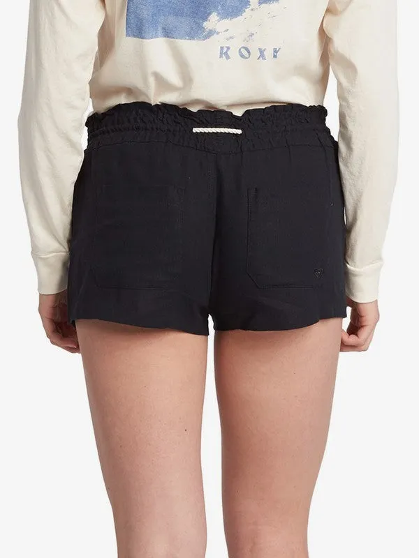 Oceanside Leinen Strandshorts