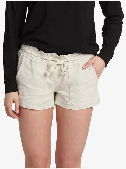 Oceanside Leinen Strandshorts