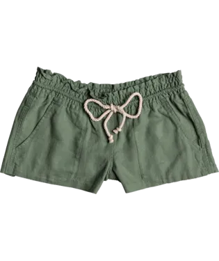 Oceanside Leinen Strandshorts