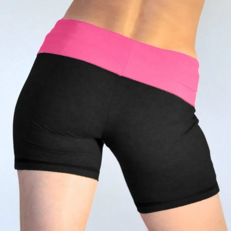 One Step Ahead Brushed Supplex Roll-Down-Shorts 20188