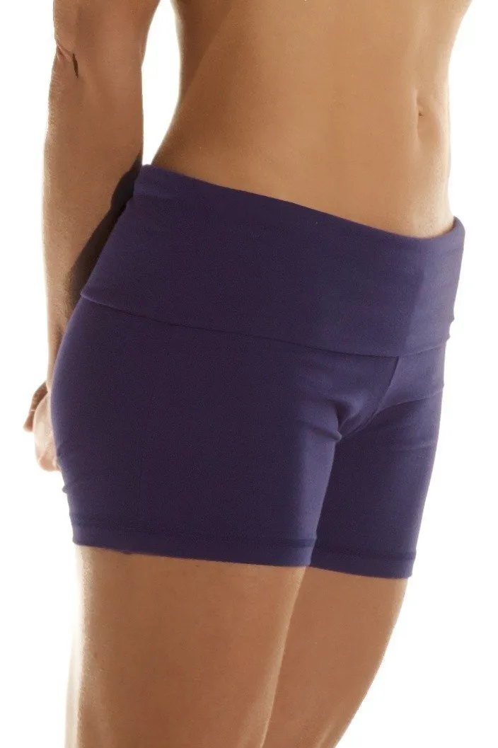 One Step Ahead Brushed Supplex Roll-Down-Shorts 20188
