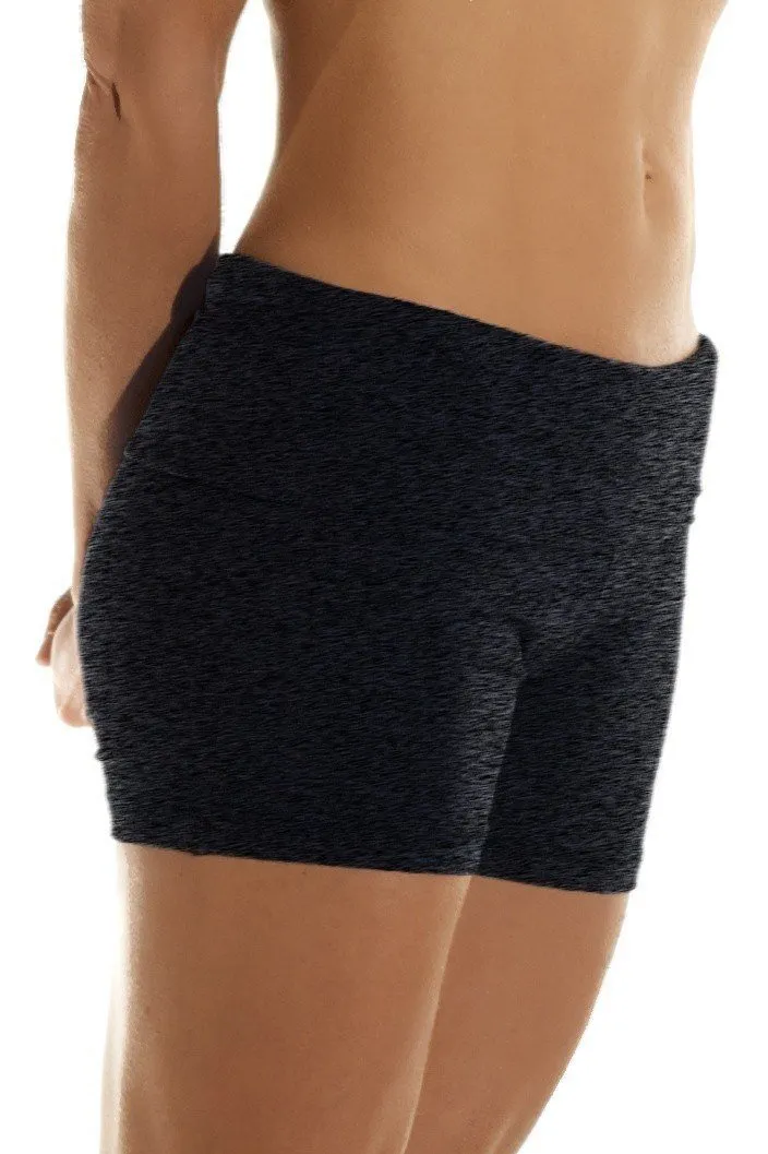 One Step Ahead Brushed Supplex Roll-Down-Shorts 20188