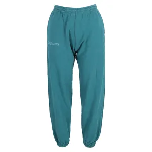 Pangaia 365 Schwere Jogginghose in Blaugrün aus Baumwolle