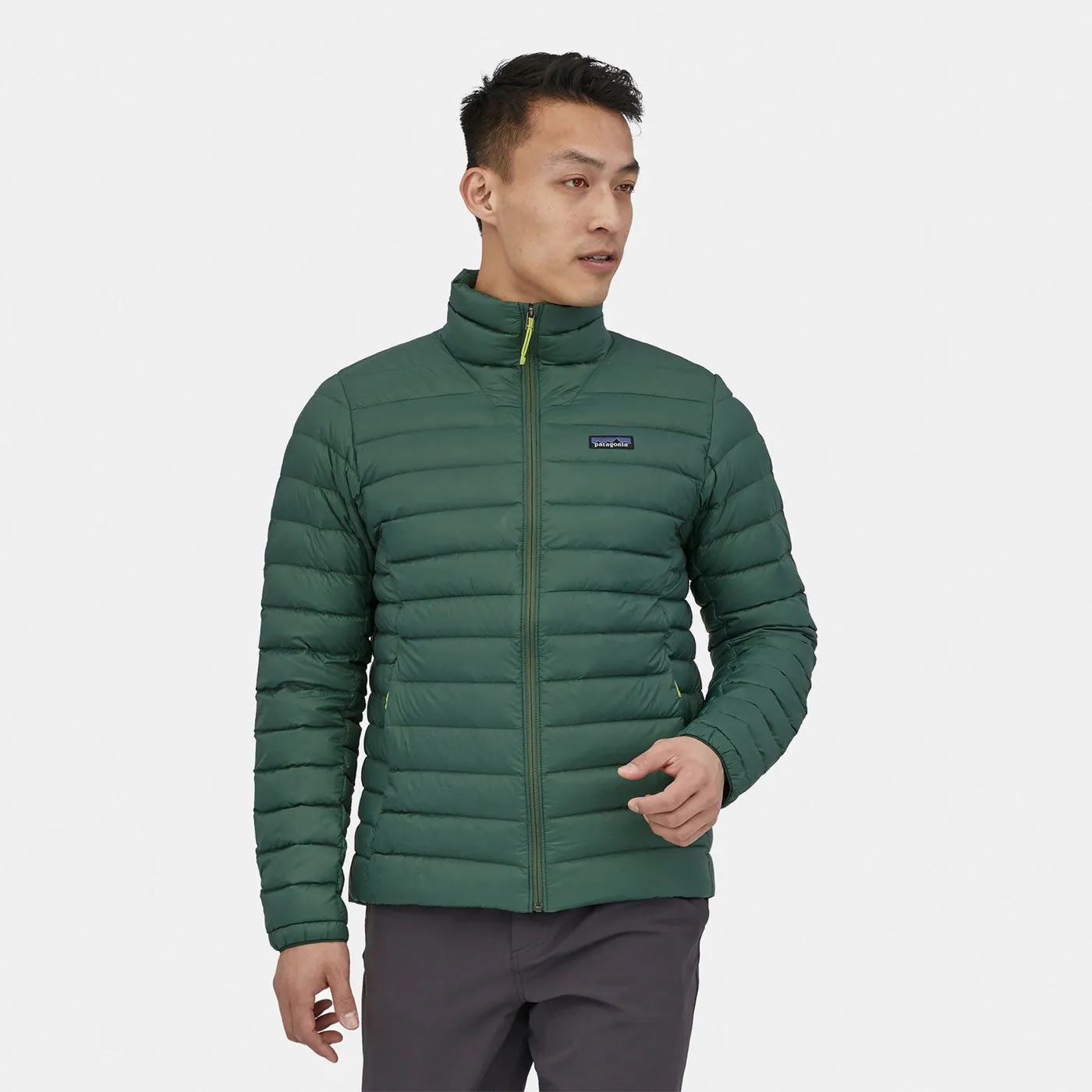 Patagonia Herren Daunenpullover-Jacke Pinyon Grün Patagonia Kleidung