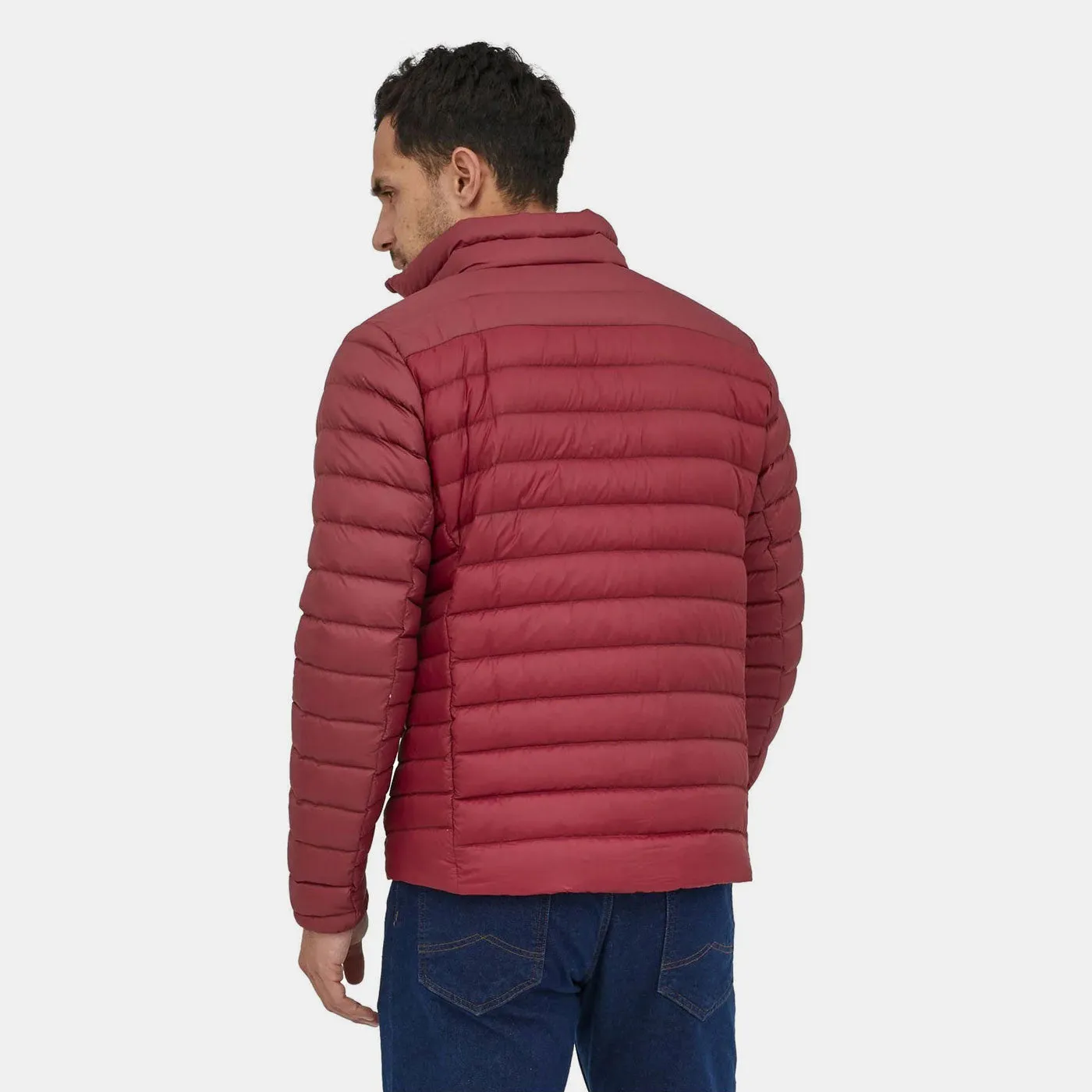 Patagonia Herren Daunenpullover Jacke Wachsrot Patagonia Kleidung