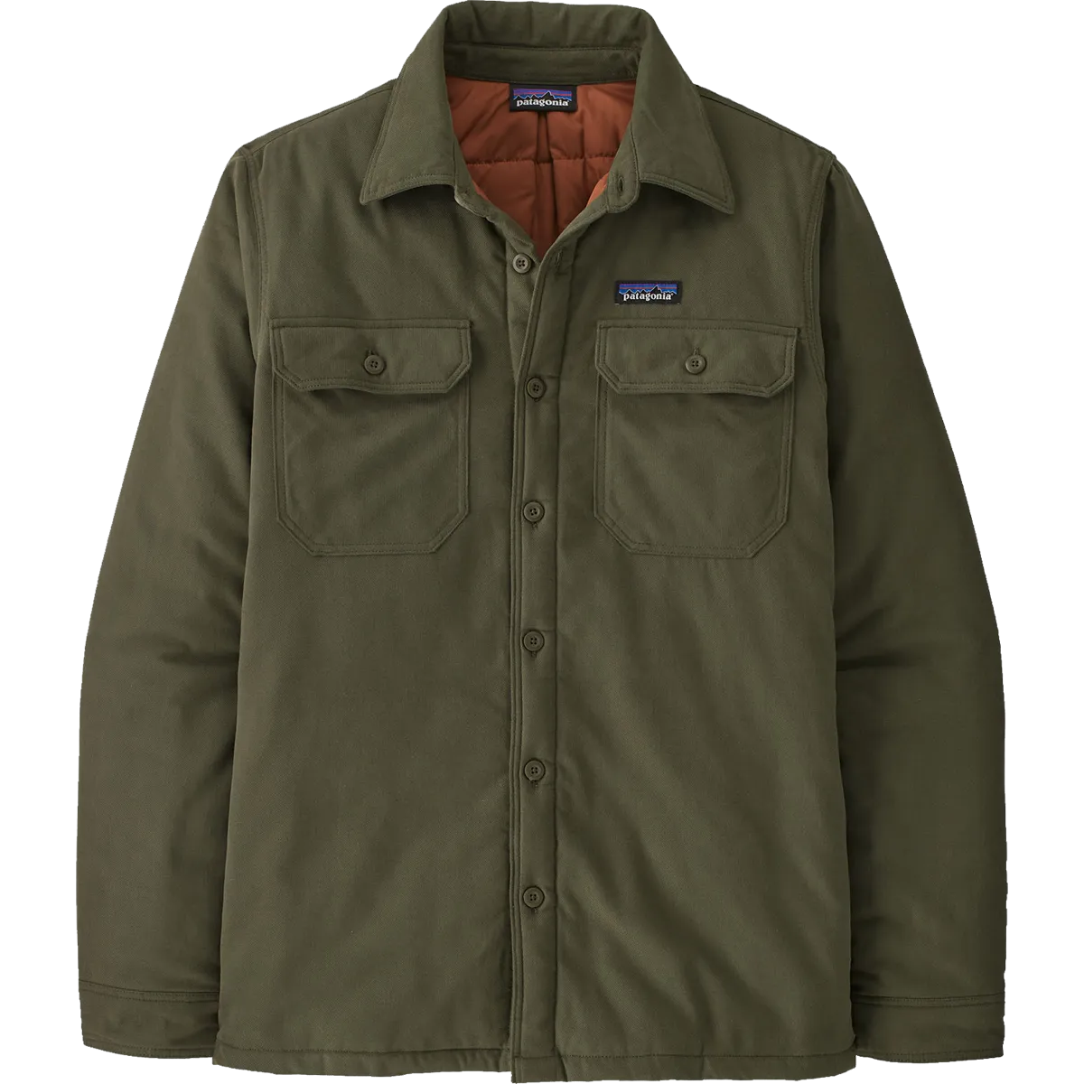 Patagonia Herren Isolierte Bio-Baumwolle Mittelgewicht Fjord Flanellhemd