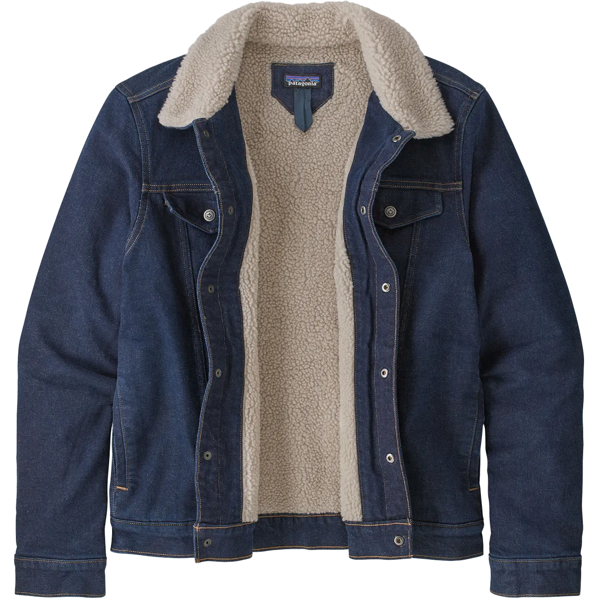 Patagonia Herren Trucker Jacke mit Futter aus Fleece