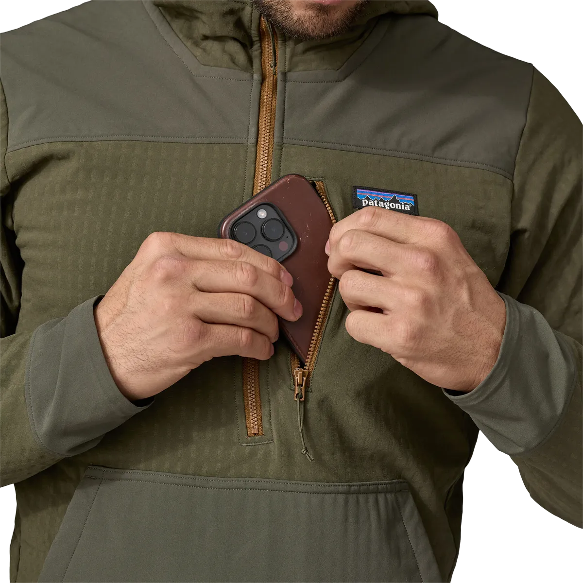 Patagonia Herren R2 TechFace Pullover
