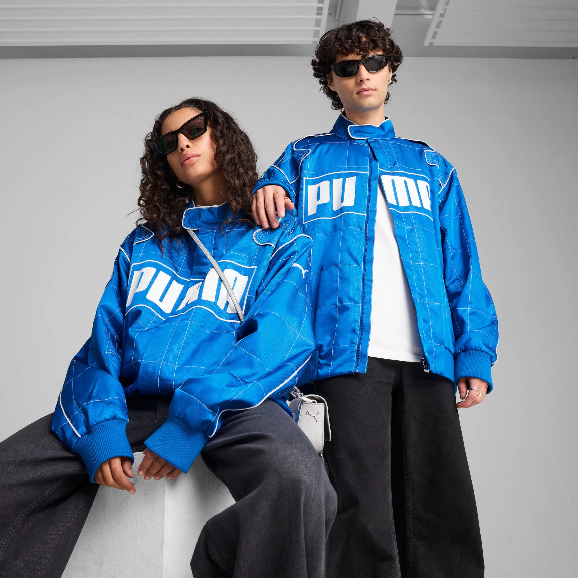 PUMA Herren ARCHIVE SEASONAL Entspannte Racer Jacke