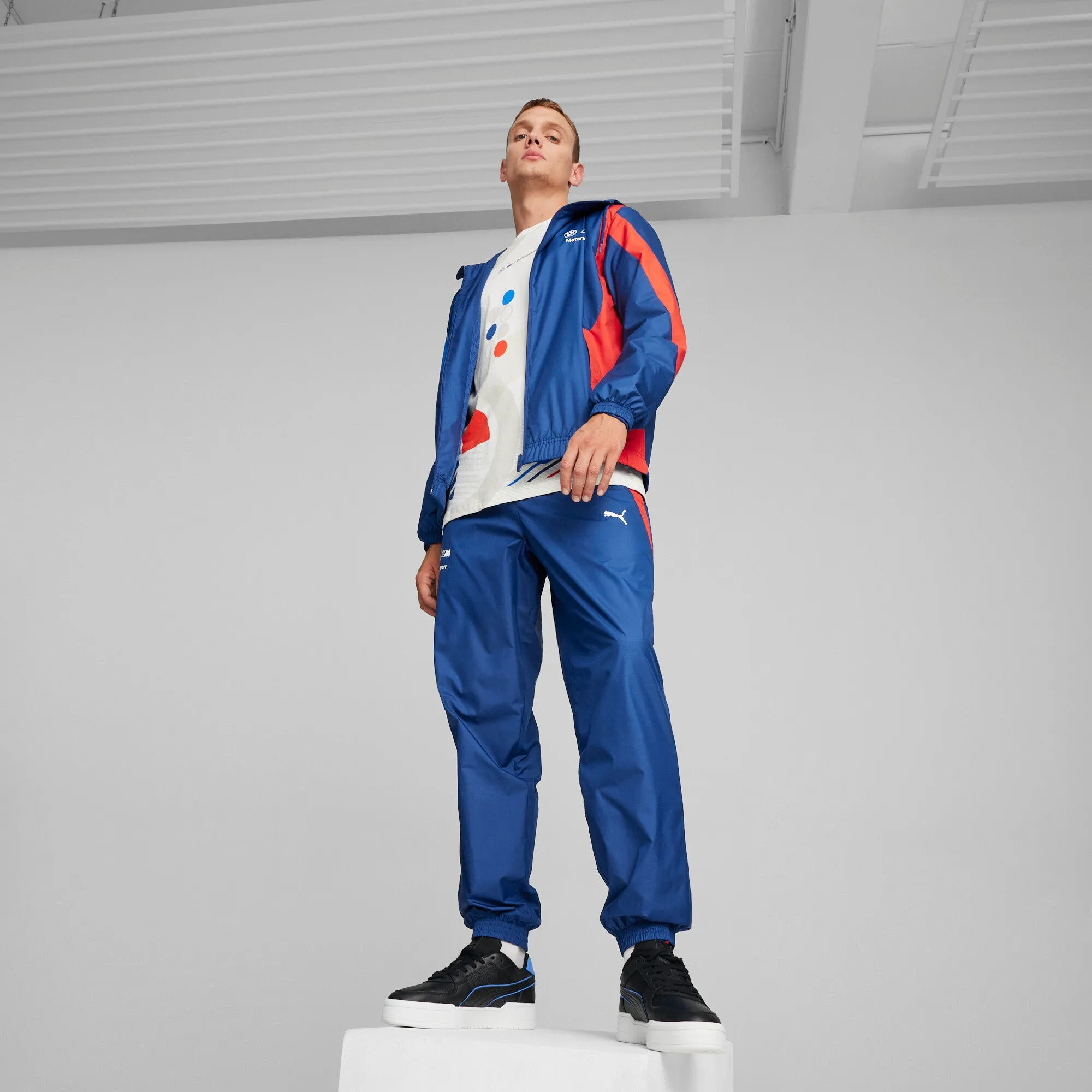 PUMA Herren BMW M Motorsport Motorsport Gewebte Jacke